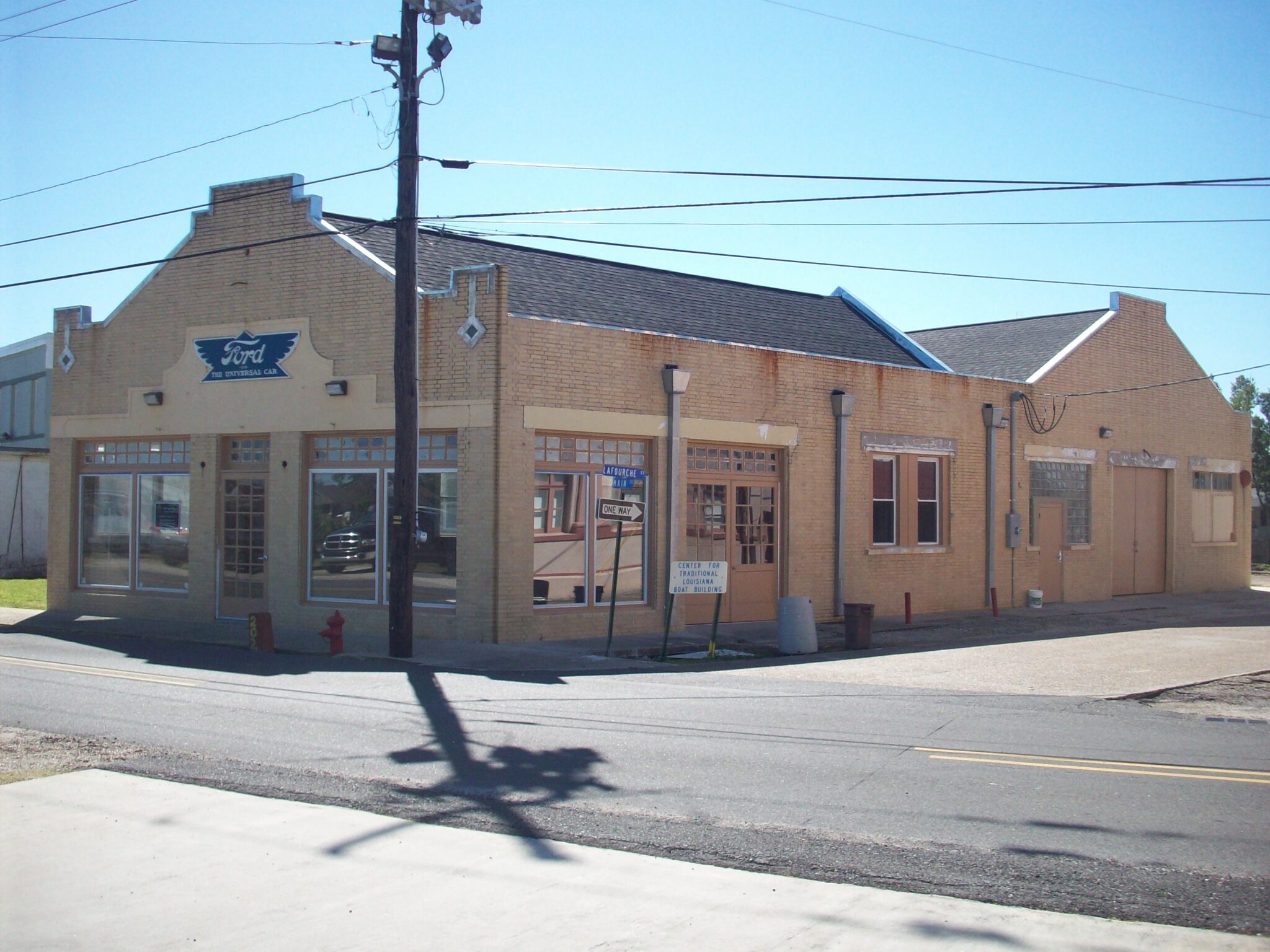 Center For Traditional Louisiana Boat Building Town of Lockport, Louisiana